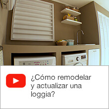 ¿Cómo remodelar y actualizar una loggia?