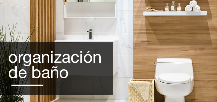 Organización de baño