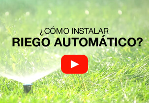 ¿Cómo instalar riego automático?