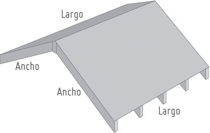 como cubicar planchas de fibrocemento