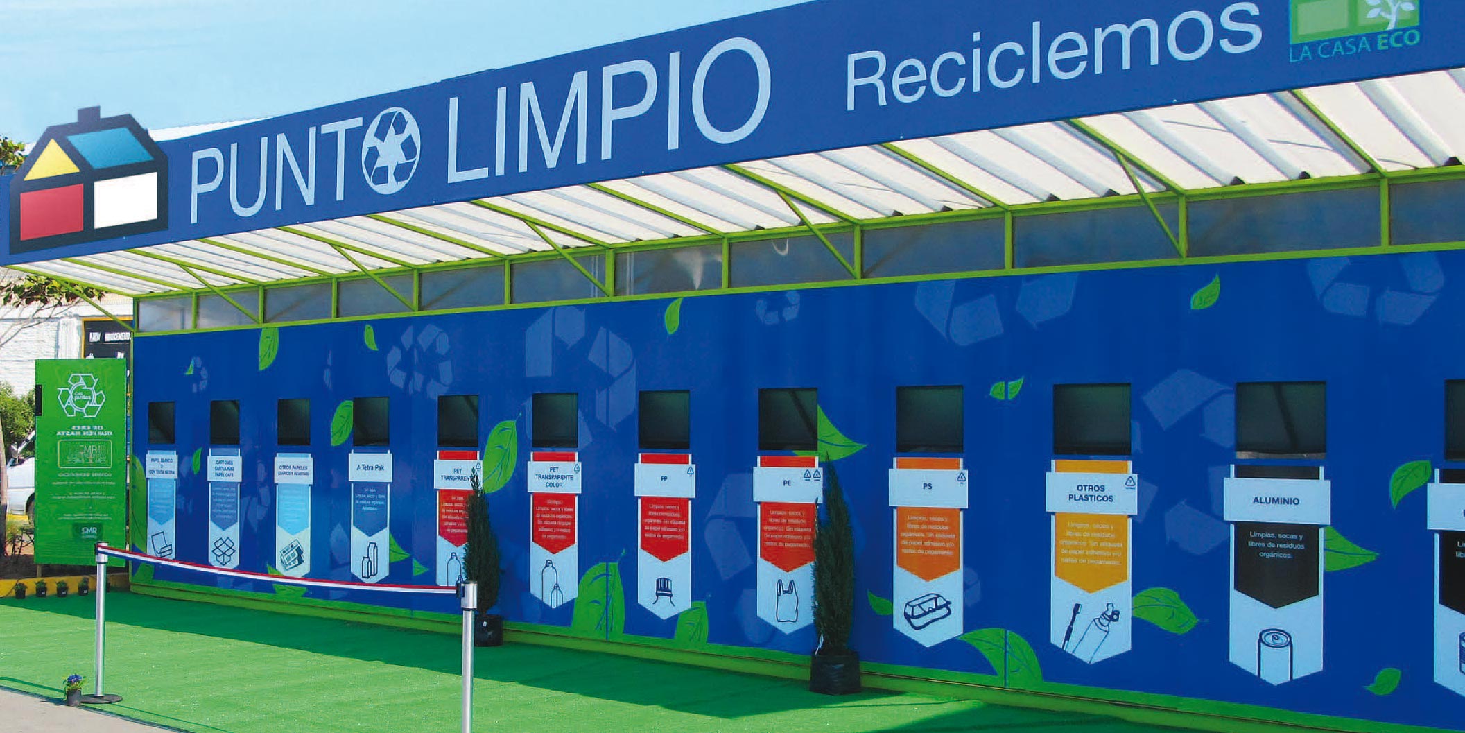 Puntos limpios de reciclaje Sodimac