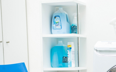 mueble para detergentes permite mayor organizacin