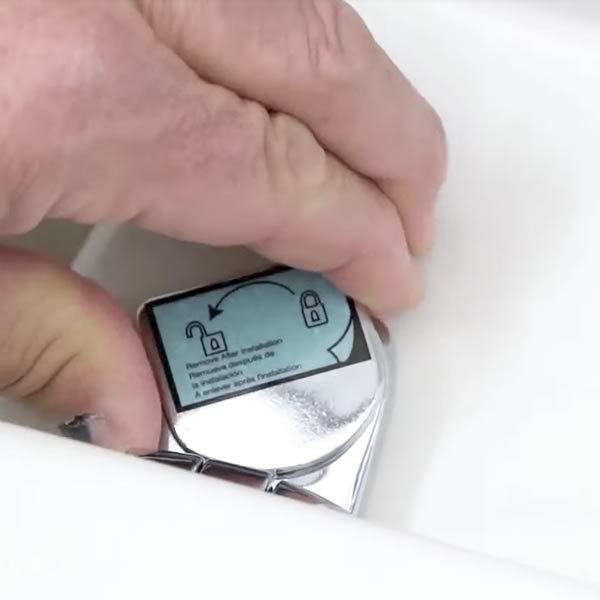 Instalación con retén