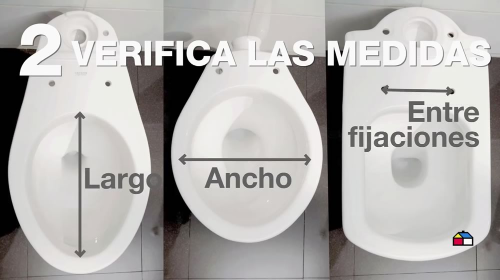 Cómo elegir las medidas de la tapa de tu WC