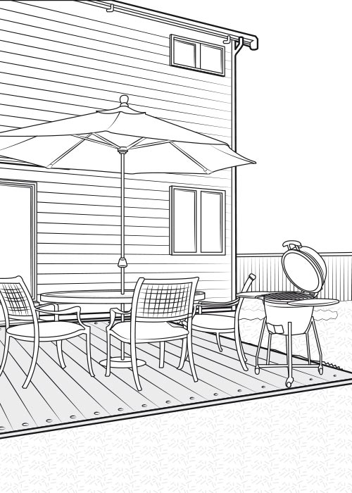 Terraza, Quinchos & Exteriores