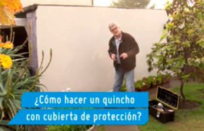 Cmo hacer un quincho con cubierta de proteccin?